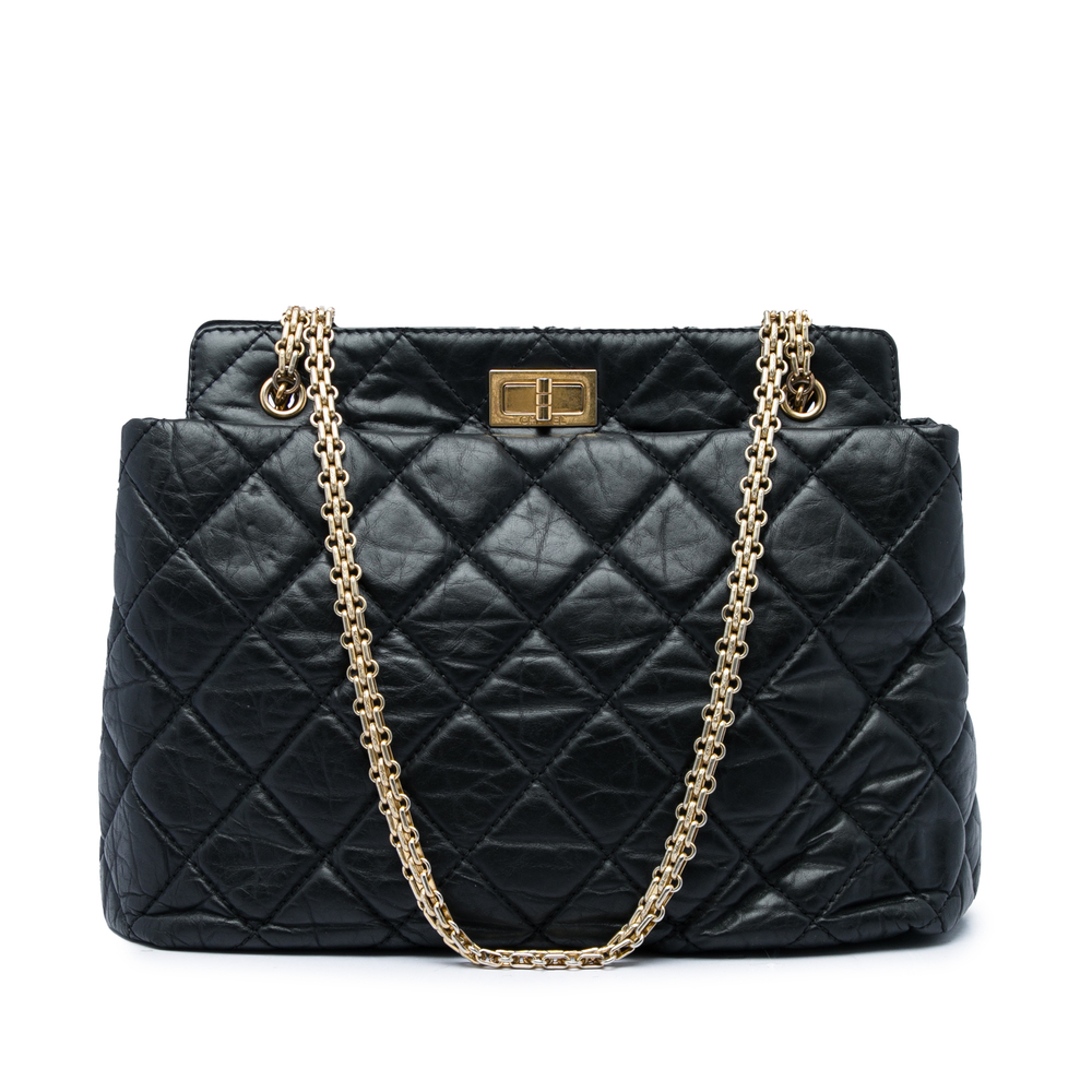 Pre-Loved Chanel Medium Quilted Aged Calfskin Reissue 2.55 Tote